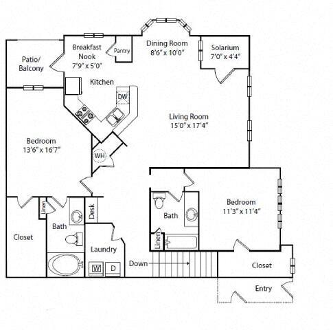 Floorplan - The Villas at Shadow Creek