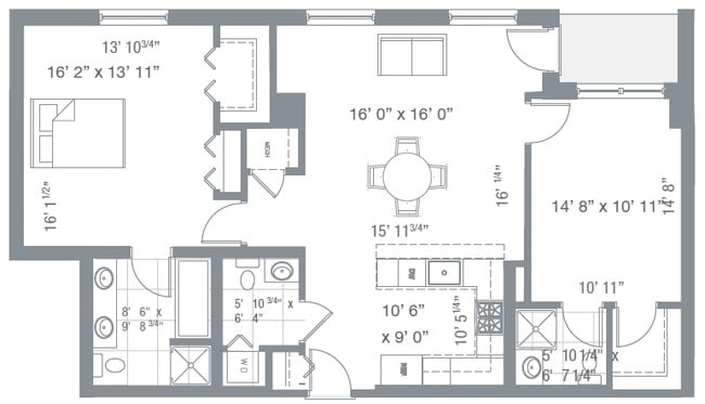 2BR/2.5BA - Watermark Condos