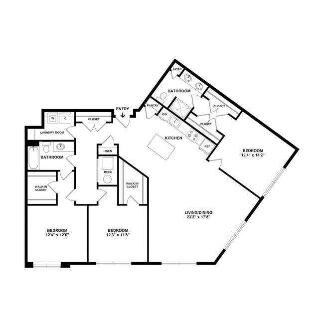 Floorplan - Elms Shady Grove