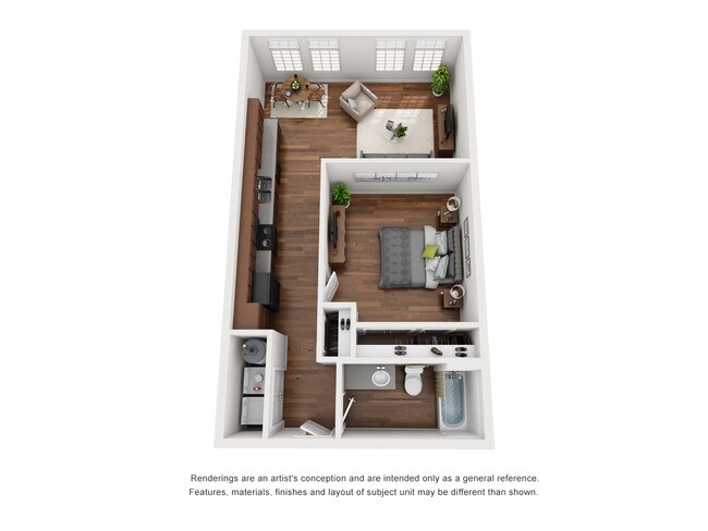 Floorplan - Lofts at Sterling Mill