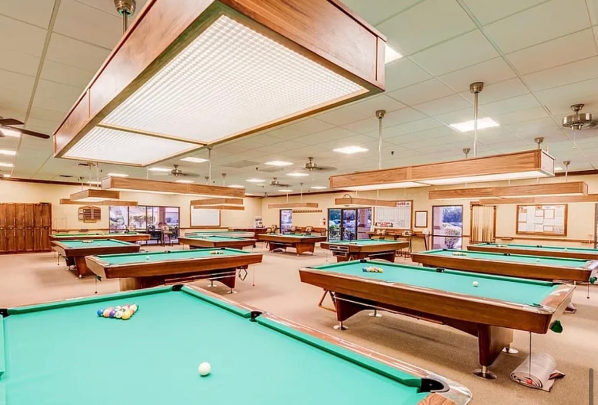Pool tables - 2071 Leisure World