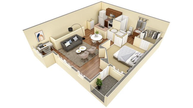 Floorplan - Springs at Palma Sola Apartments