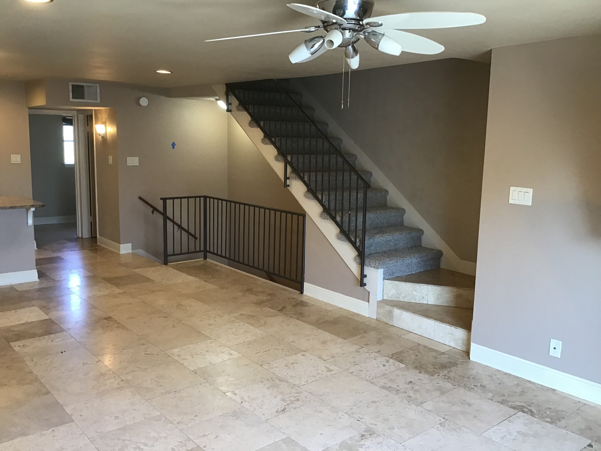 Living Room / Stairs Up & Down - 1008 Clayton Nolen Dr