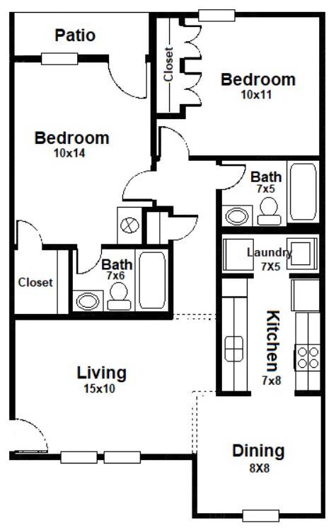 Floorplan - Cornerstone Apartments