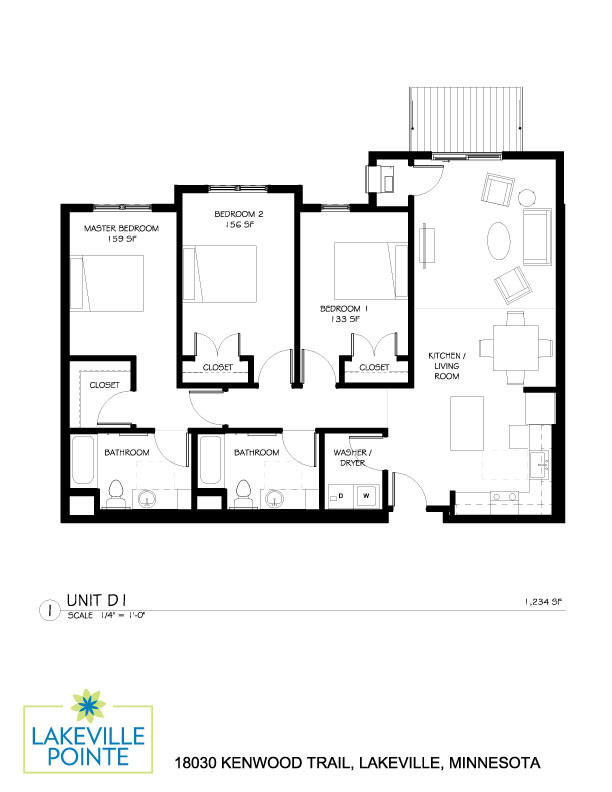 Floorplan - Lakeville Pointe Apartments