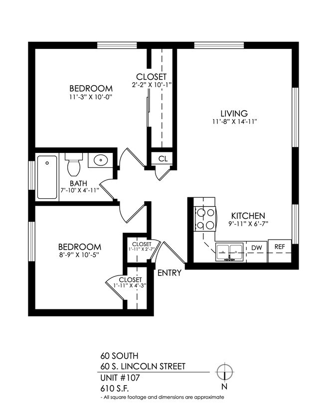 Floorplan - 60 South