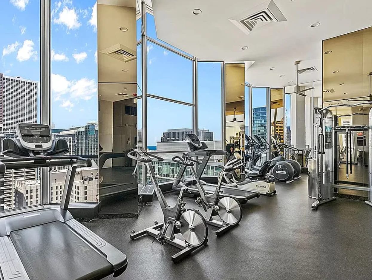 Rooftop Gym - 535 N Michigan Ave