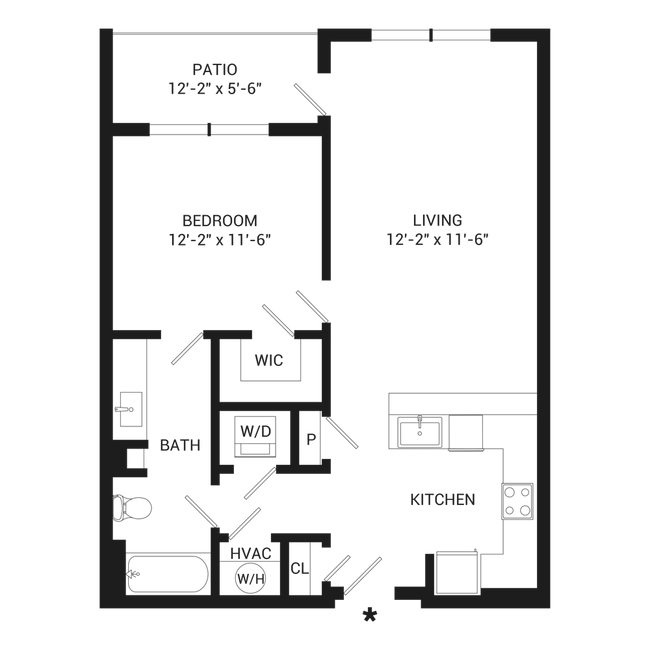 Floorplan - Vue at The Quarter