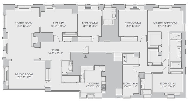 5BR/3.5BA - Twelve Twelve Fifth Avenue