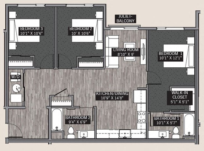Floorplan - Central Park II & III
