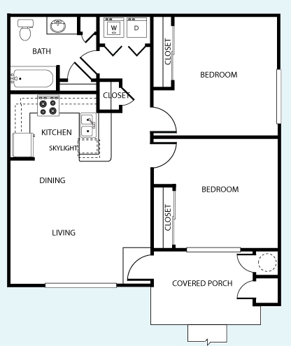 Unit B - Brookside Senior Apartments