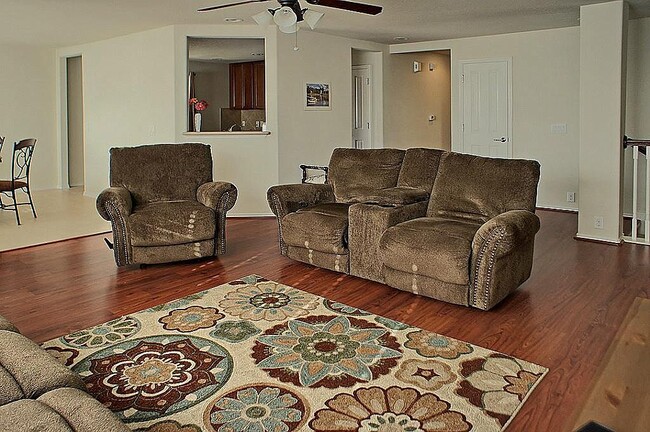 Living room view to kitchen - 13600 Breton Ridge St