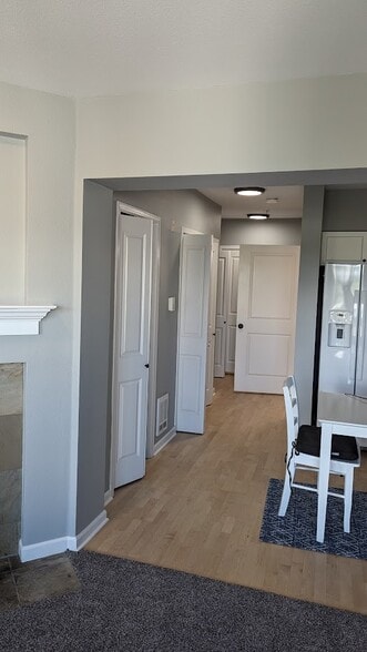 Hall view to bath - 1525 NW 57th St