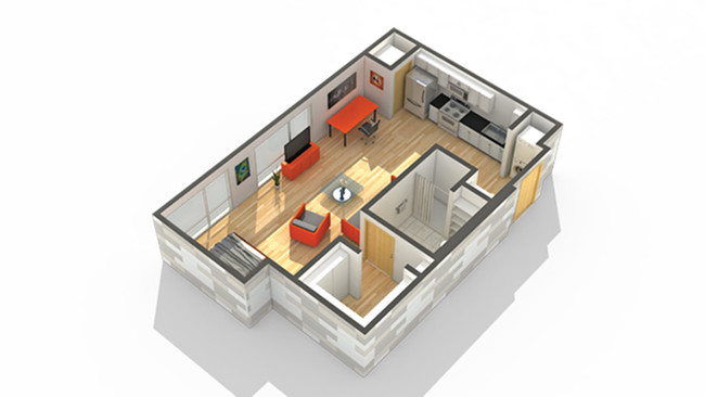 Floorplan - Solhaus Tower