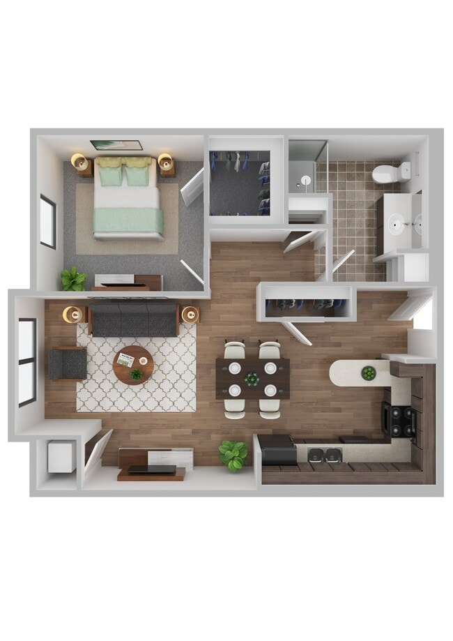 Floorplan - 1st Avenue Flats