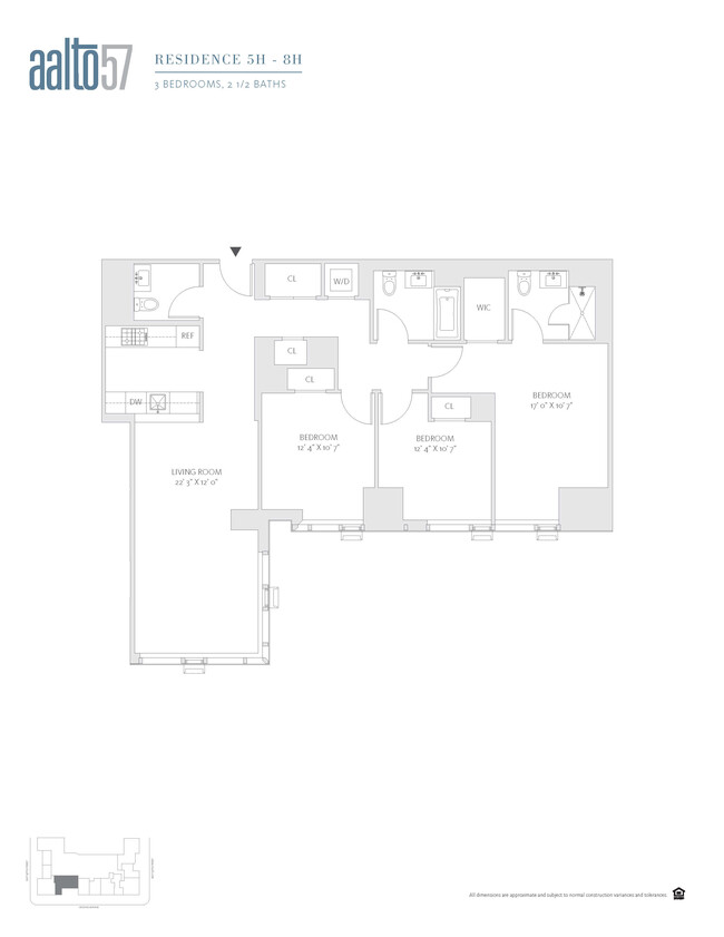 Floorplan - Aalto57