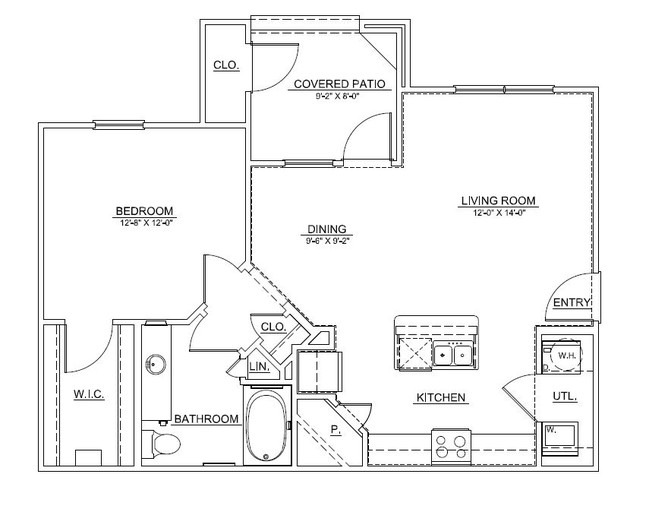 A3 1 Bed 1 Bath - Twin Creeks at Alamo Ranch