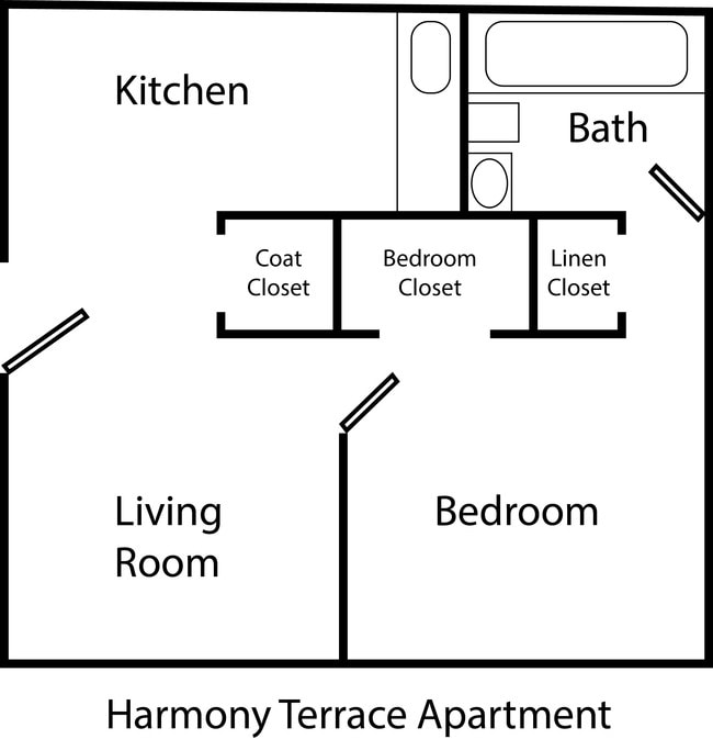 Harmony Terrace and West - Harmony Apartments