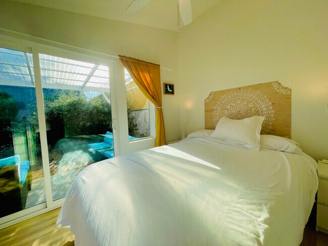 Bedroom with new outdoor furniture - 3405 NE 80th Ave