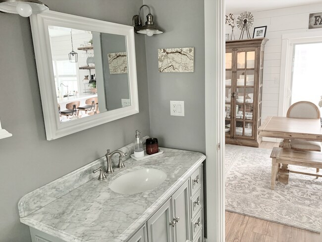 1st bathroom- downstairs - 135 E Wayne Ter