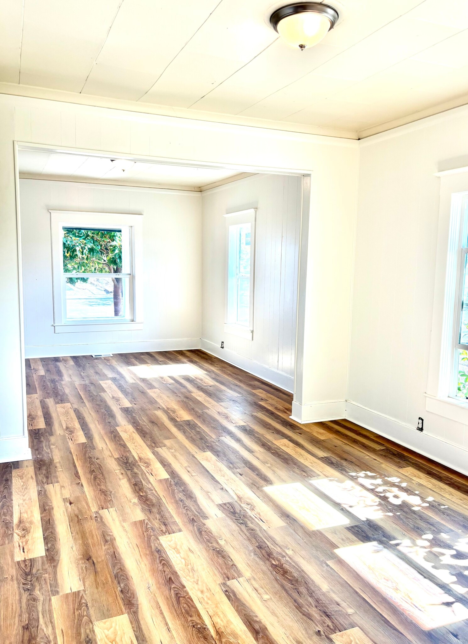 View from dining room to living room - 601 J Street