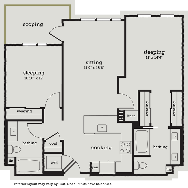 Floorplan - Alexan Webster