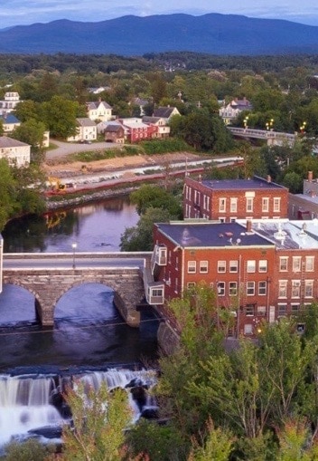 Unit is the entire west side of top floor - 54 Main St