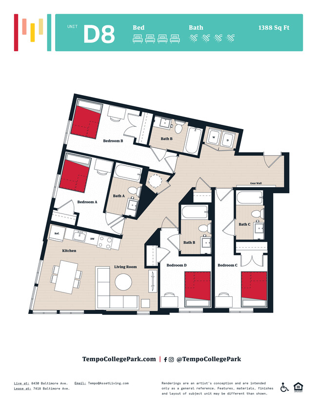 Floorplan - Tempo