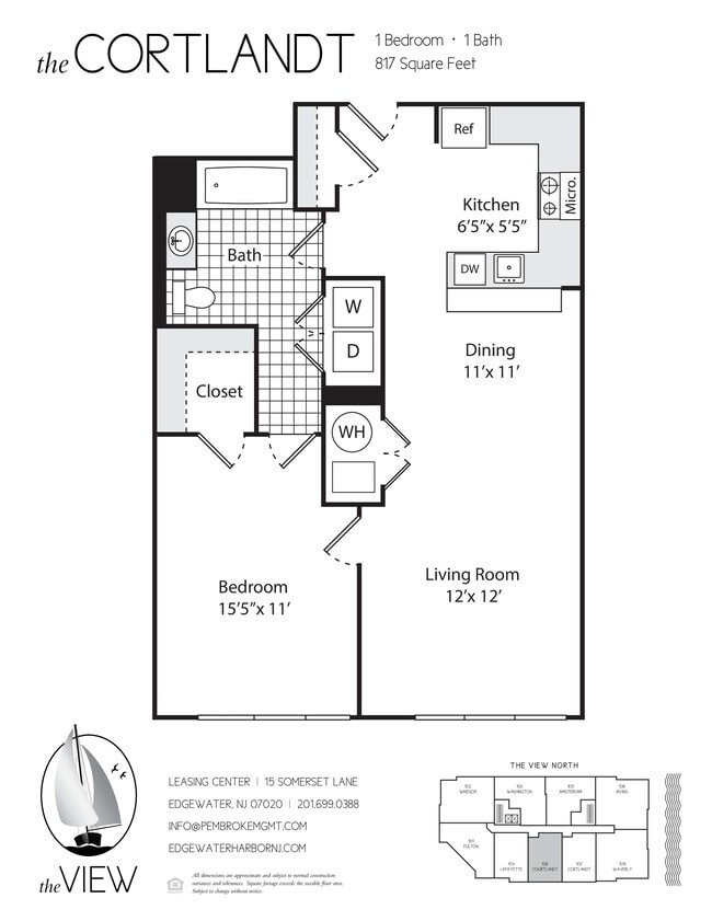 Floorplan - The View at Edgewater
