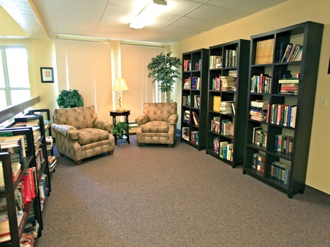 Borrow from our community library - Woodland Hills - A Senior Community