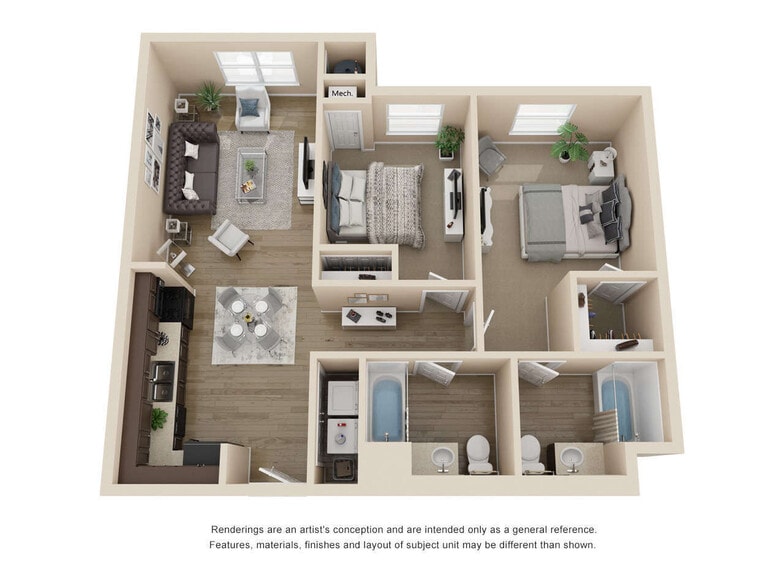 Interior Photo - Goodnight Commons