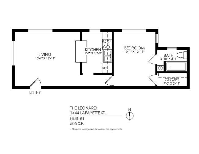 Floorplan - The Leonard