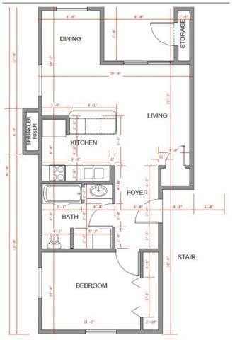 Floorplan - Queen Court Apartments