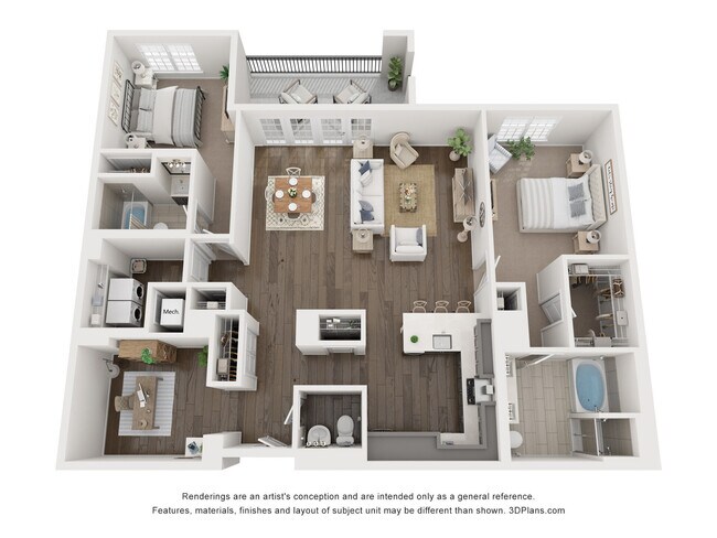 Floorplan - The Residences at Amberley Woods
