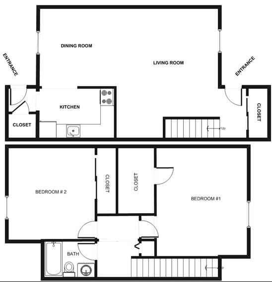 2BR/1BA - Hickory Ridge I & II
