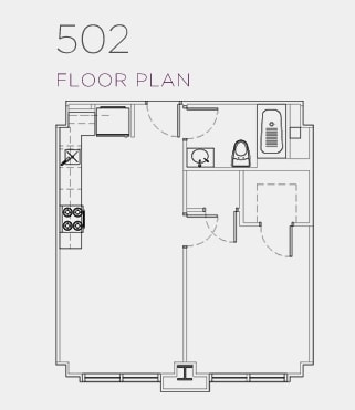 1BR/1BA - City View Lofts