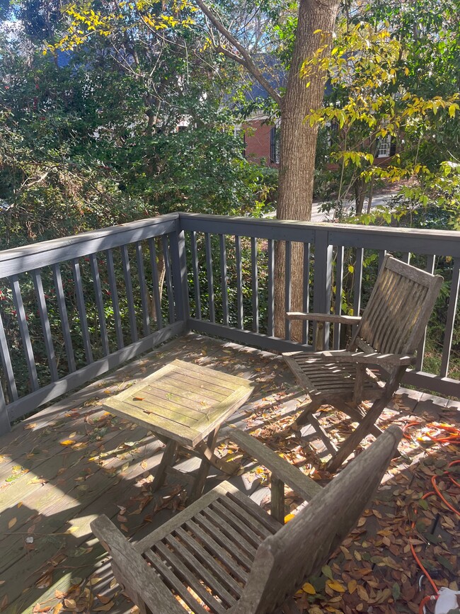 Gorgeous secluded patio out back - 4221 Club Dr NE