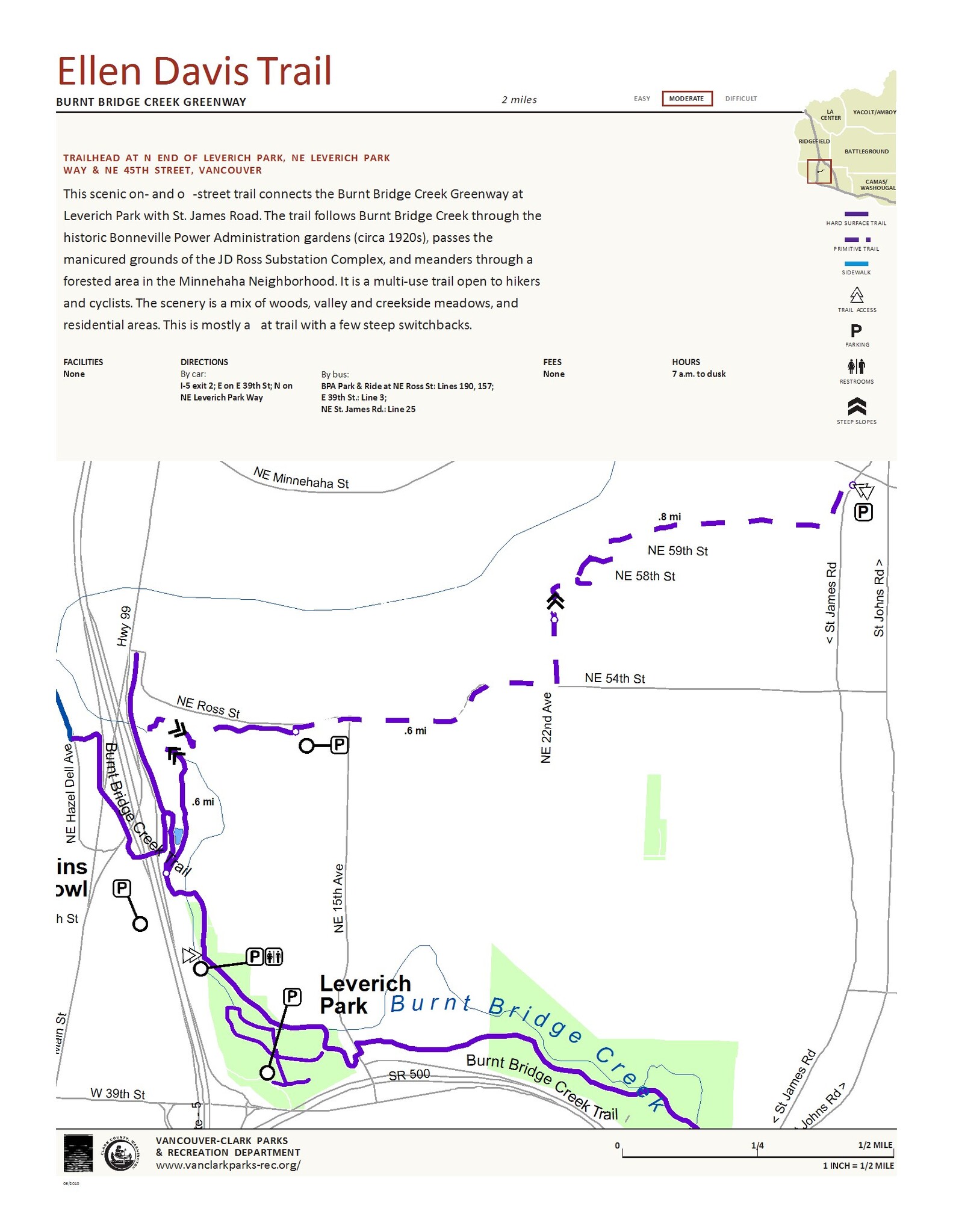 SOME NEARBY TRAILS THAT CONNECT TO OTHER TRAILS INCLUDING DISCOVERY TRAIL - 4709 NE 15th Ave