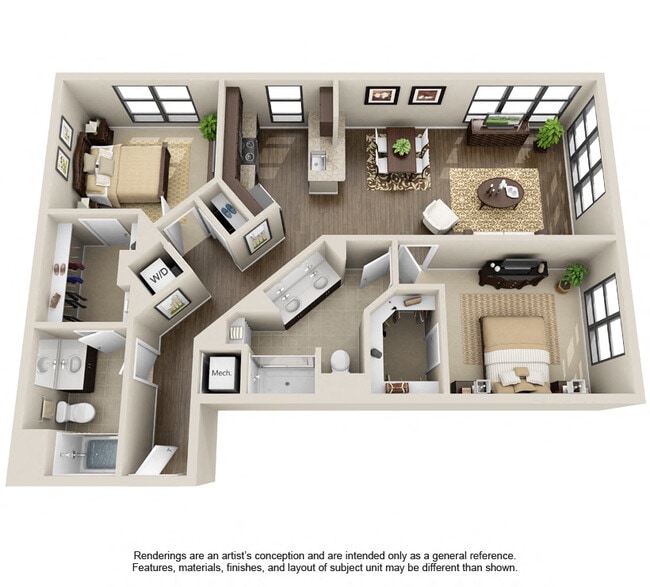 Floorplan - The Julian at Fair Lakes