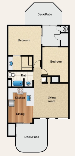 2BR/1.5BA - Larkspur