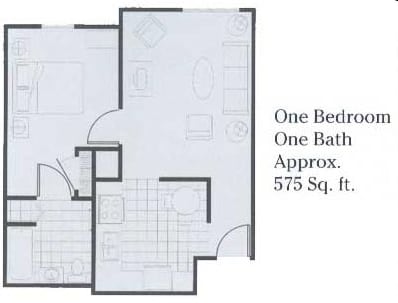 1BR/1BA - Turnberry