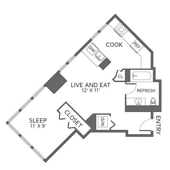 Floorplan - Left Bank