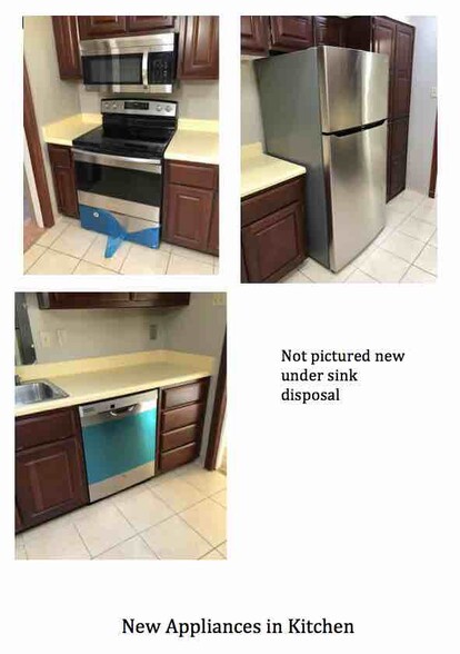 New appliances in kitchen - 4968 New Haven Ave
