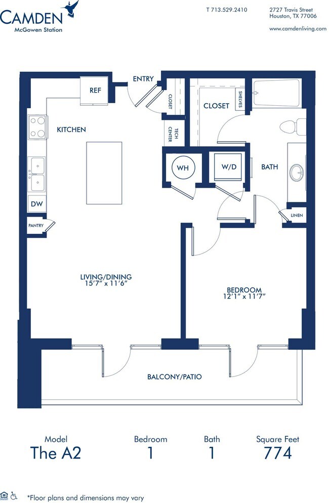 Floorplan - Camden McGowen Station