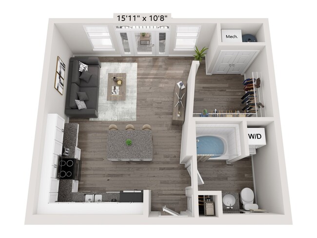 Floorplan - City Gate Apartment Homes