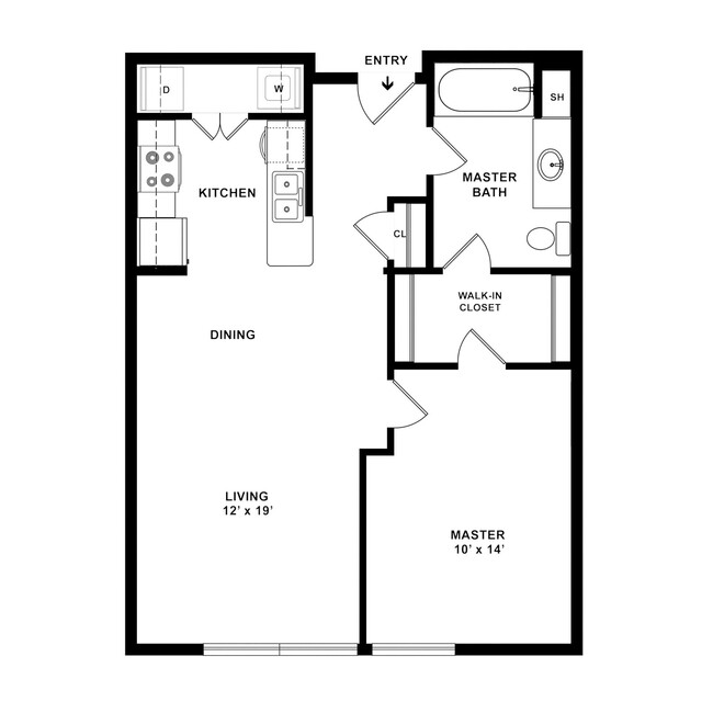 Floorplan - Sierra Lofts