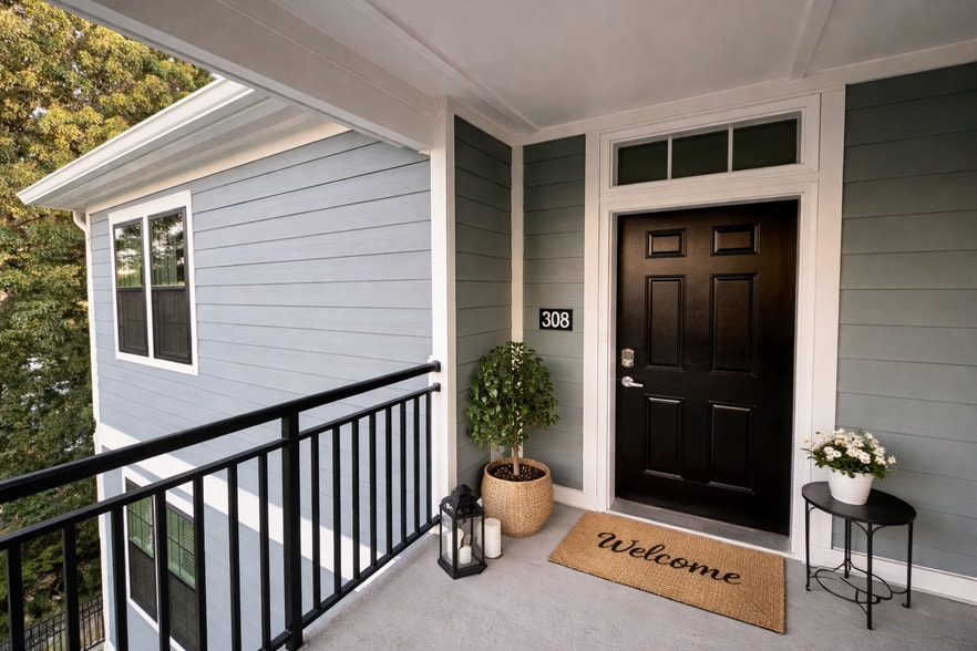front door staged - 4455 Reed Creek Dr