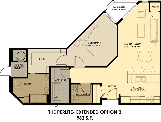 Perlite Ex. Floorplan - Stone West Village Phase 1 & 2