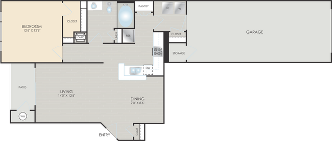 Floorplan - Park Place Apartments