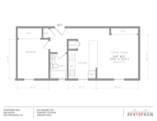 Floorplan - 916 Pacific